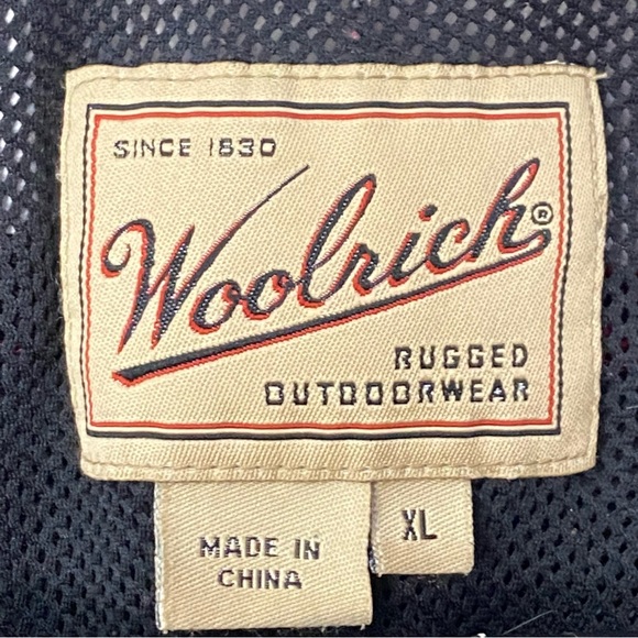 Vintage Woolrich Women’s Pink & Black Mesh Lined Hooded Rain Ski Jacket Size XL - Picture 13 of 15